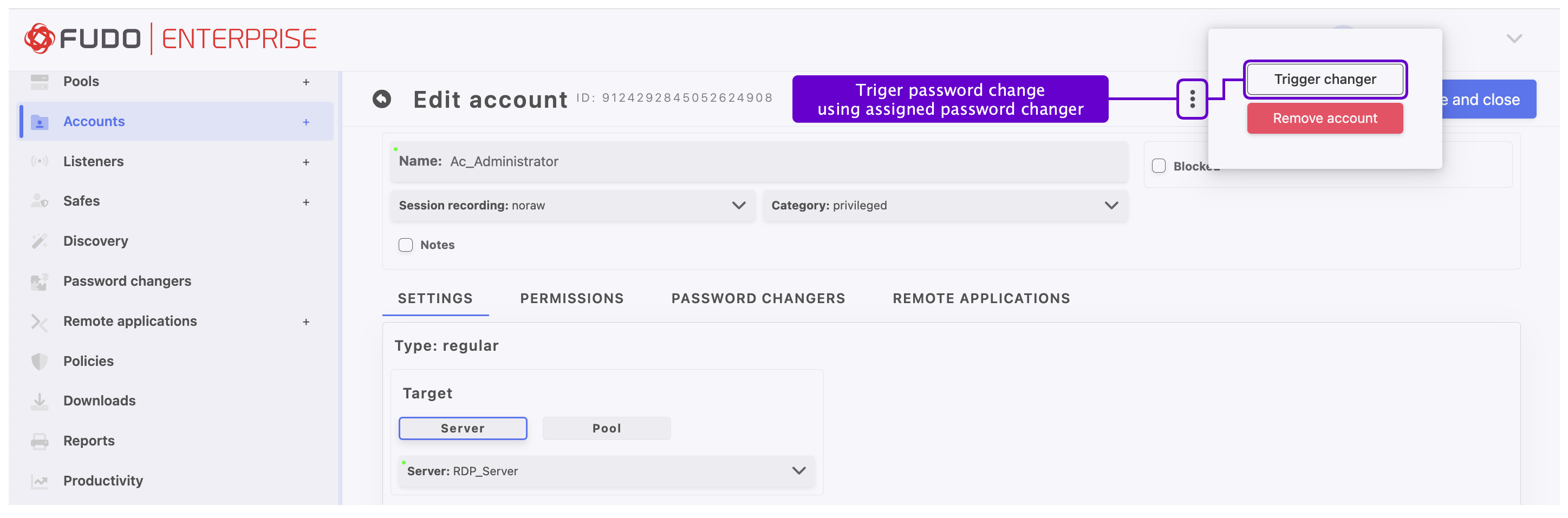 Managing Security Alerts — Fudo Enterprise 6.0 - System Documentation
