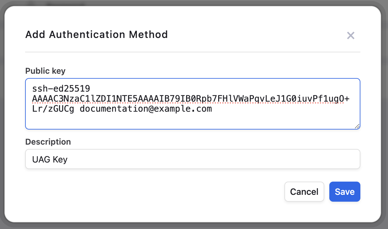Authentication Methods — Fudo Enterprise 6.1 - Access Gateway Documentation