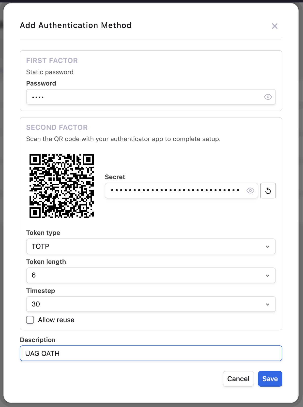 Authentication Methods — Fudo Enterprise 6.1 - Access Gateway Documentation
